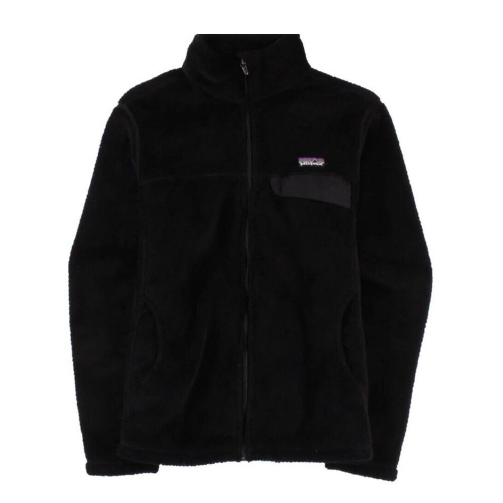 Patagonia Re-Tool Black Fleece Jacket